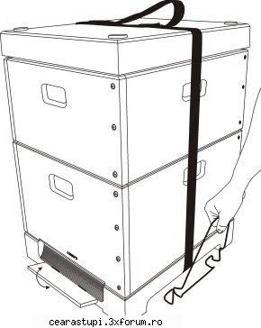 STUPUL VERTICAL MULTIETAJAT V10 - Subansamblele stupului sunt executate - STUPUL VERTICAL MULTIETAJAT V10